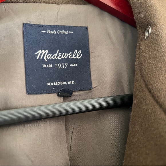 Madewell City Grid Coat in Colorblock / see note - Picture 3 of 9